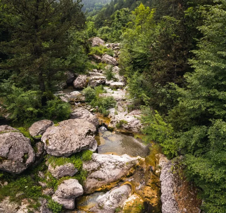 aerial view natural landscape stream prionia river greece aerial view natural landscape stream prionia river 253115282 1 768x727