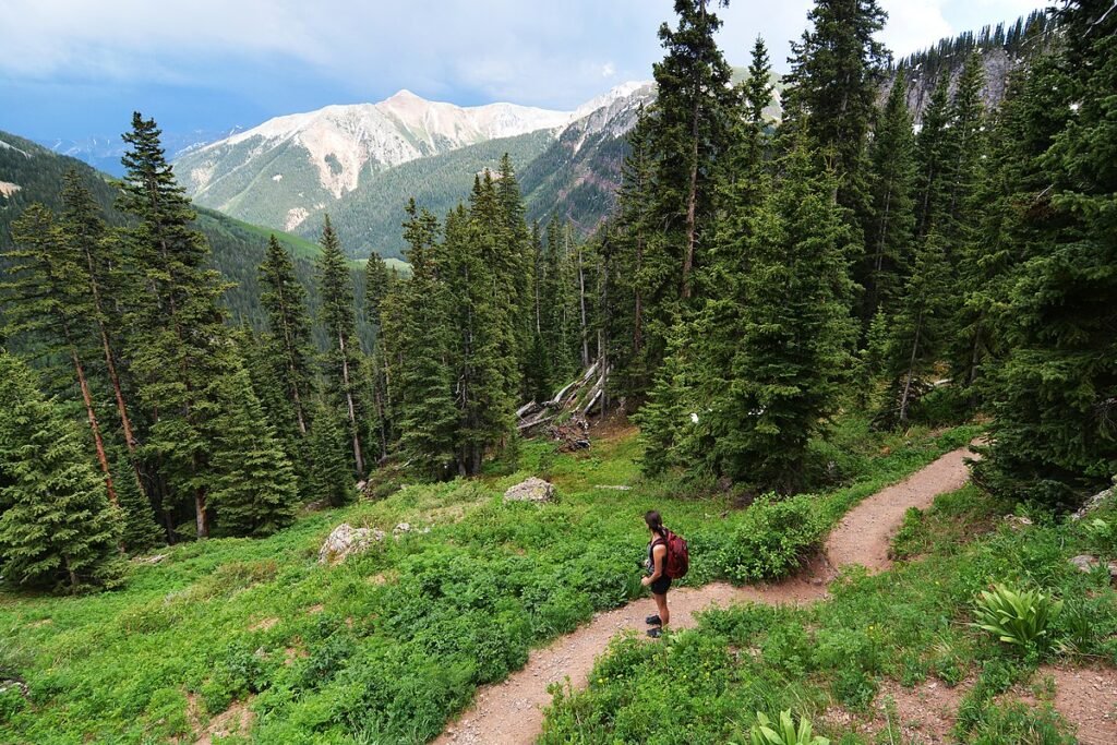 Hiking to the Ice Lakes. San Juan National Forest Colorado 1024x683